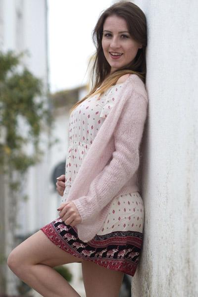 Dainty brunette is a nudist in the house and lady in the streets in Girlfolio set A Weekend With Scarlot Rose