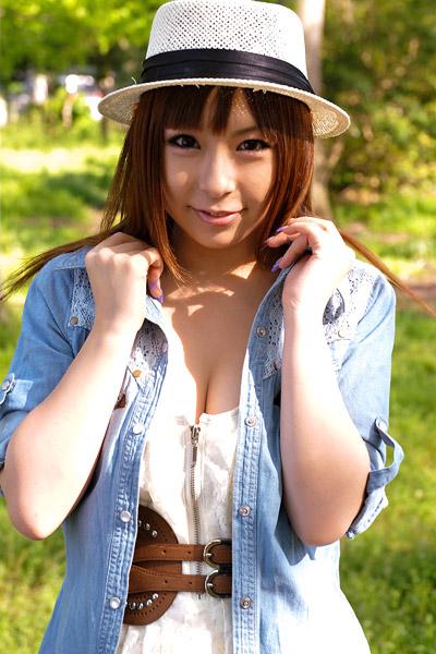Perfectly Shaped girl Saya Hikita gives us a glint of her love holes in All Gravure set Hipster