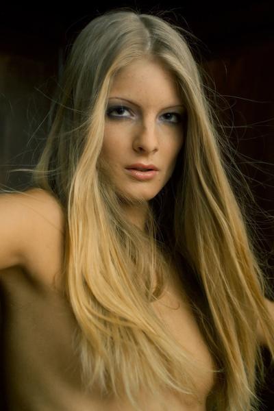 Smashing blonde turning a winter night into a fiery sensation in Met Art set Presenting Ildiko